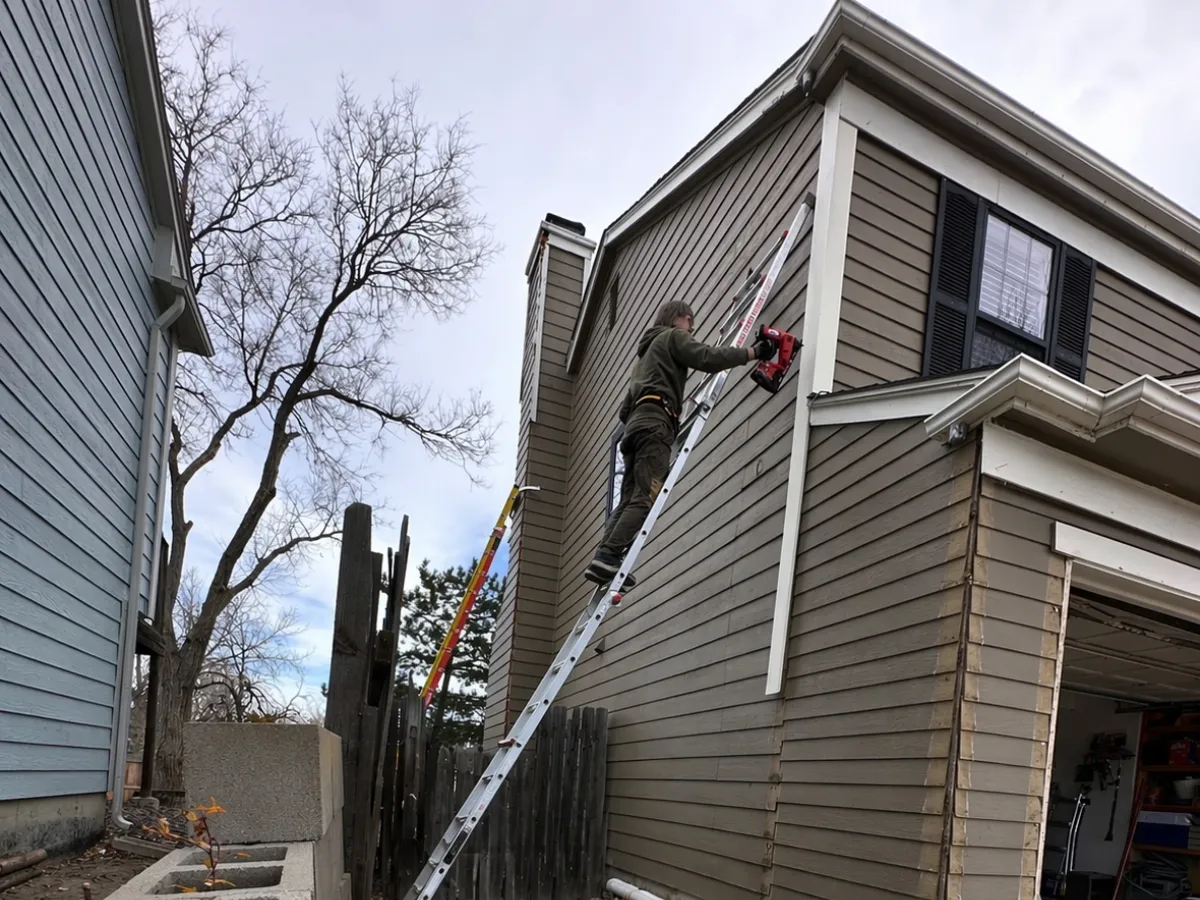 Exterior Trim Repair project photo 2 in Westminster