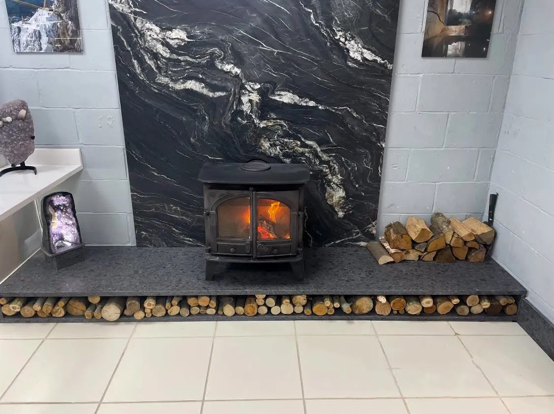 Custom Fireplace Upgrade project photo 3 in Superior